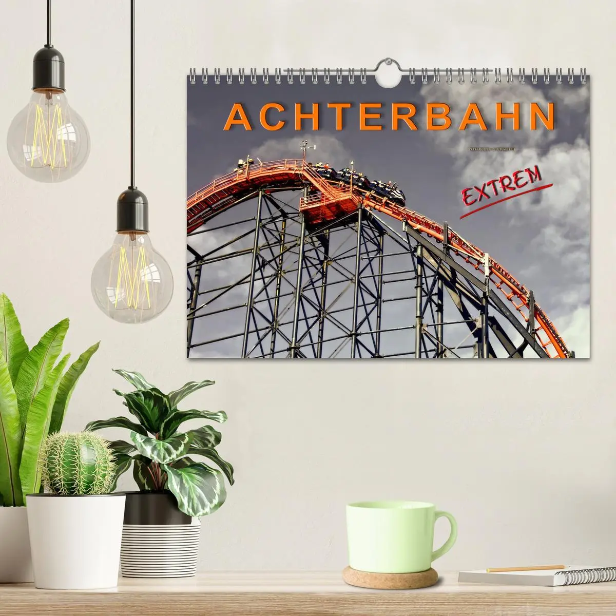 Bild: 9783457924570 | Achterbahn - extrem (Wandkalender 2026 DIN A4 quer), CALVENDO...
