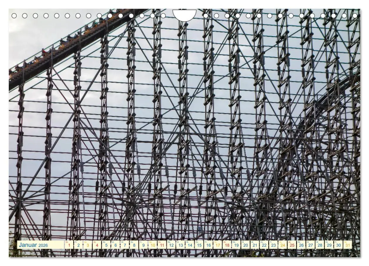Bild: 9783457924570 | Achterbahn - extrem (Wandkalender 2026 DIN A4 quer), CALVENDO...