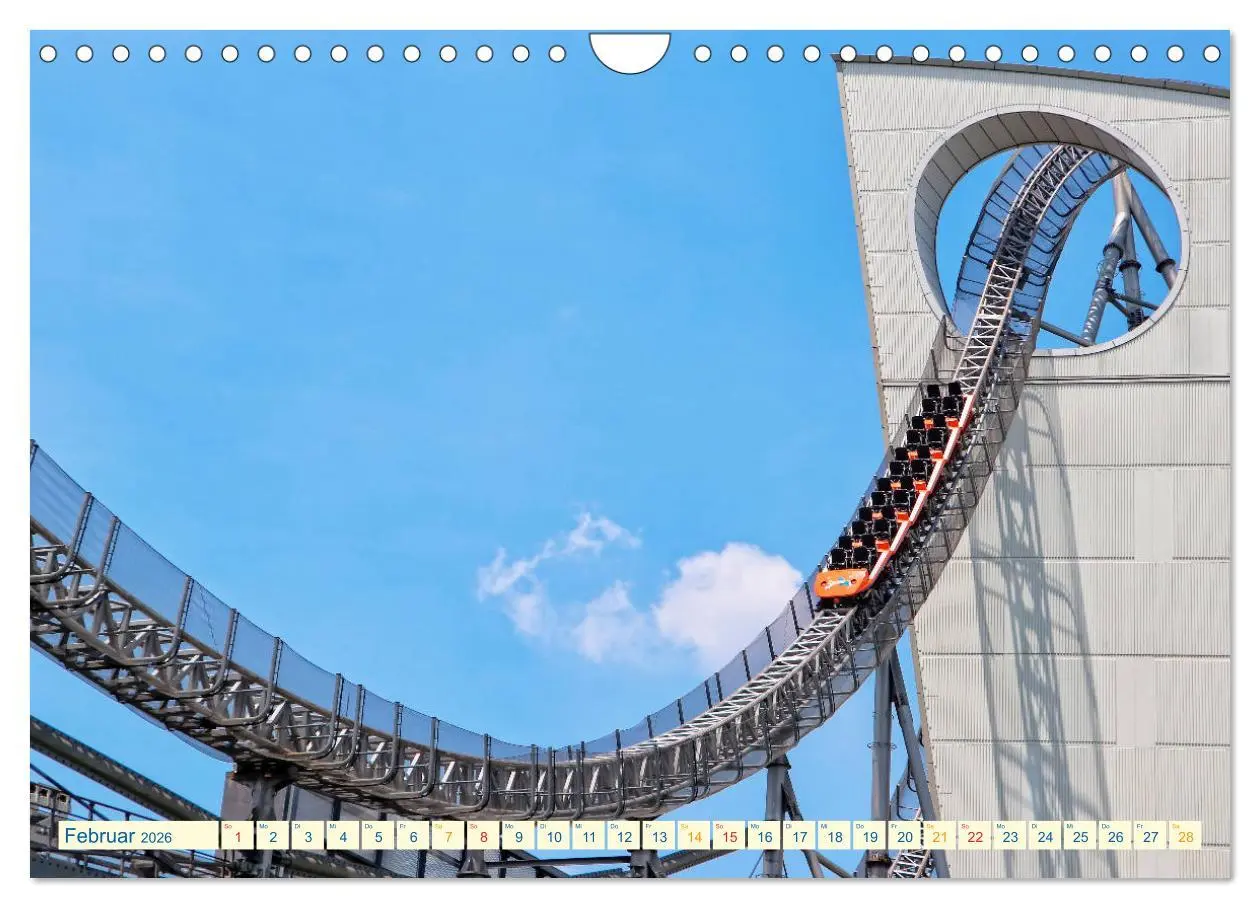Bild: 9783457924570 | Achterbahn - extrem (Wandkalender 2026 DIN A4 quer), CALVENDO...