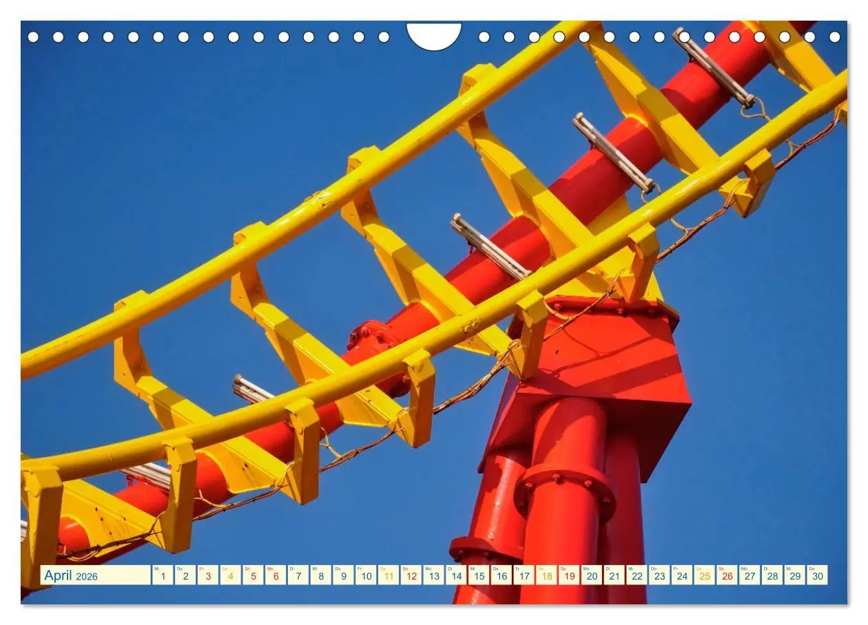 Bild: 9783457924570 | Achterbahn - extrem (Wandkalender 2026 DIN A4 quer), CALVENDO...