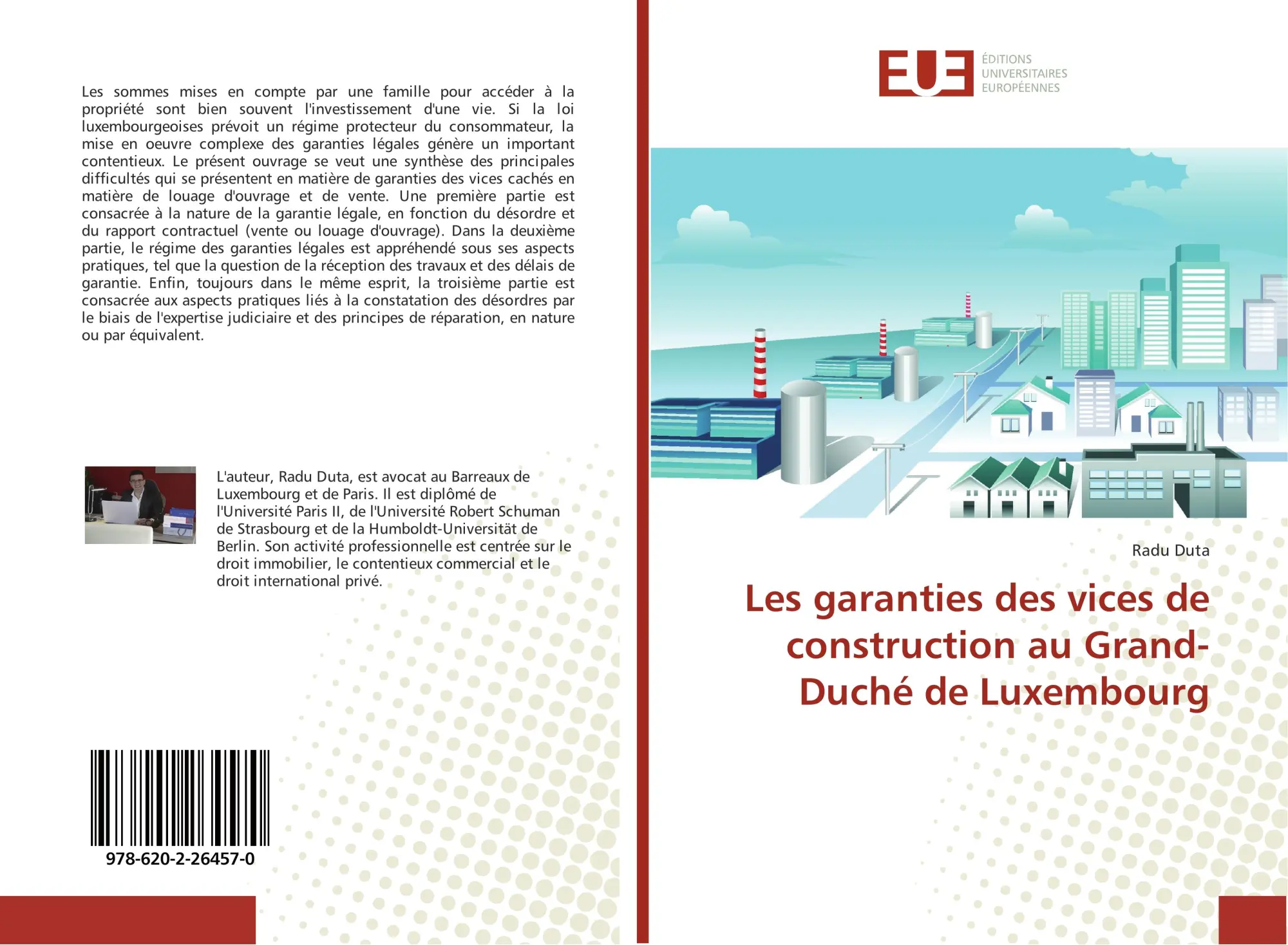 Cover: 9786202264570 | Les garanties des vices de construction au Grand-Duché de Luxembourg