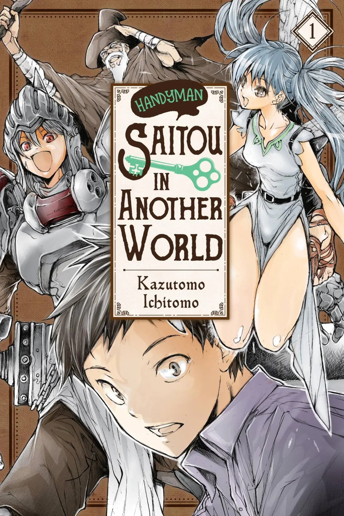 Cover: 9781975364670 | Handyman Saitou in Another World, Vol. 1 | Ichitomo Kazutomo | Buch