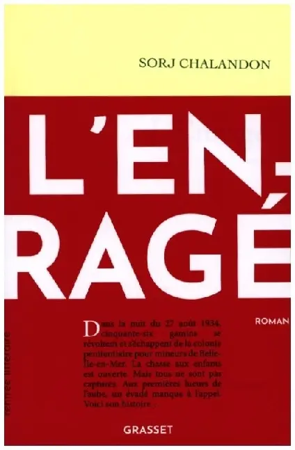 Cover: 9782246834670 | L'enragé | Sorj Chalandon | Taschenbuch | Französisch | 2023 | Grasset