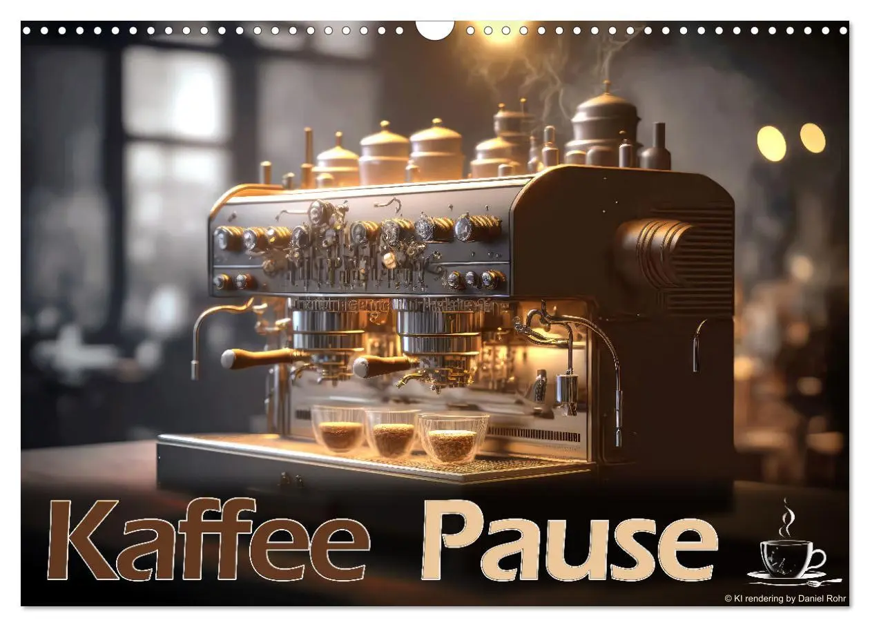 Cover: 9783457534670 | Kaffee Pause (Wandkalender 2026 DIN A3 quer), CALVENDO Monatskalender