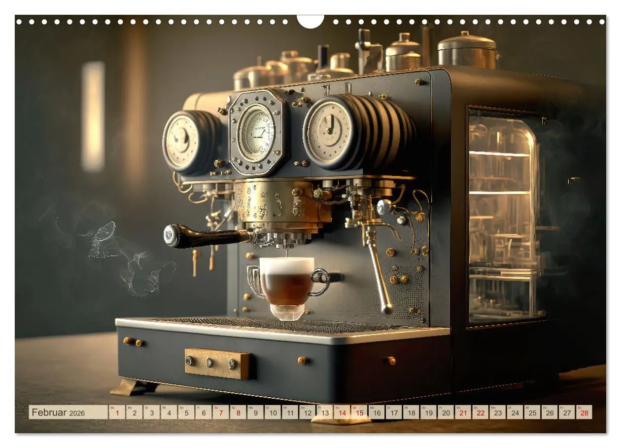 Bild: 9783457534670 | Kaffee Pause (Wandkalender 2026 DIN A3 quer), CALVENDO Monatskalender