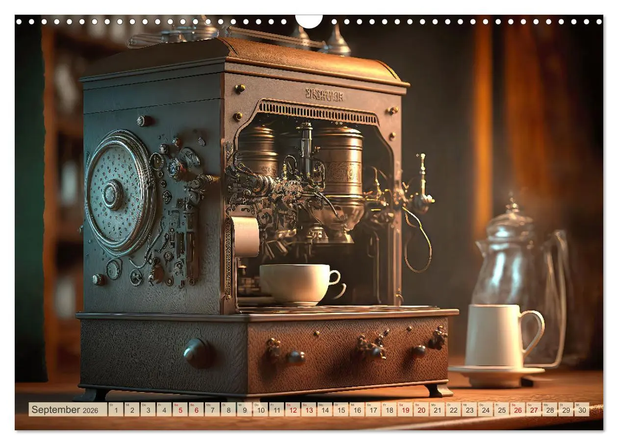 Bild: 9783457534670 | Kaffee Pause (Wandkalender 2026 DIN A3 quer), CALVENDO Monatskalender