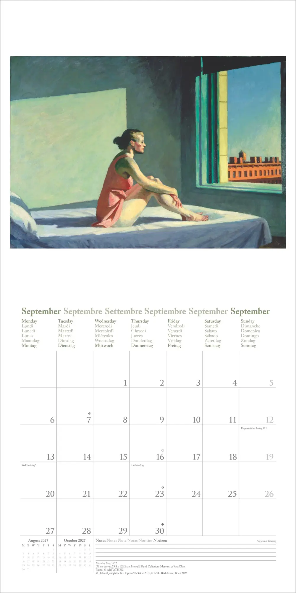Bild: 4069095014770 | Edward Hopper 2027 | Neumann Verlage GmbH &amp; Co KG | Kalender | 14 S.