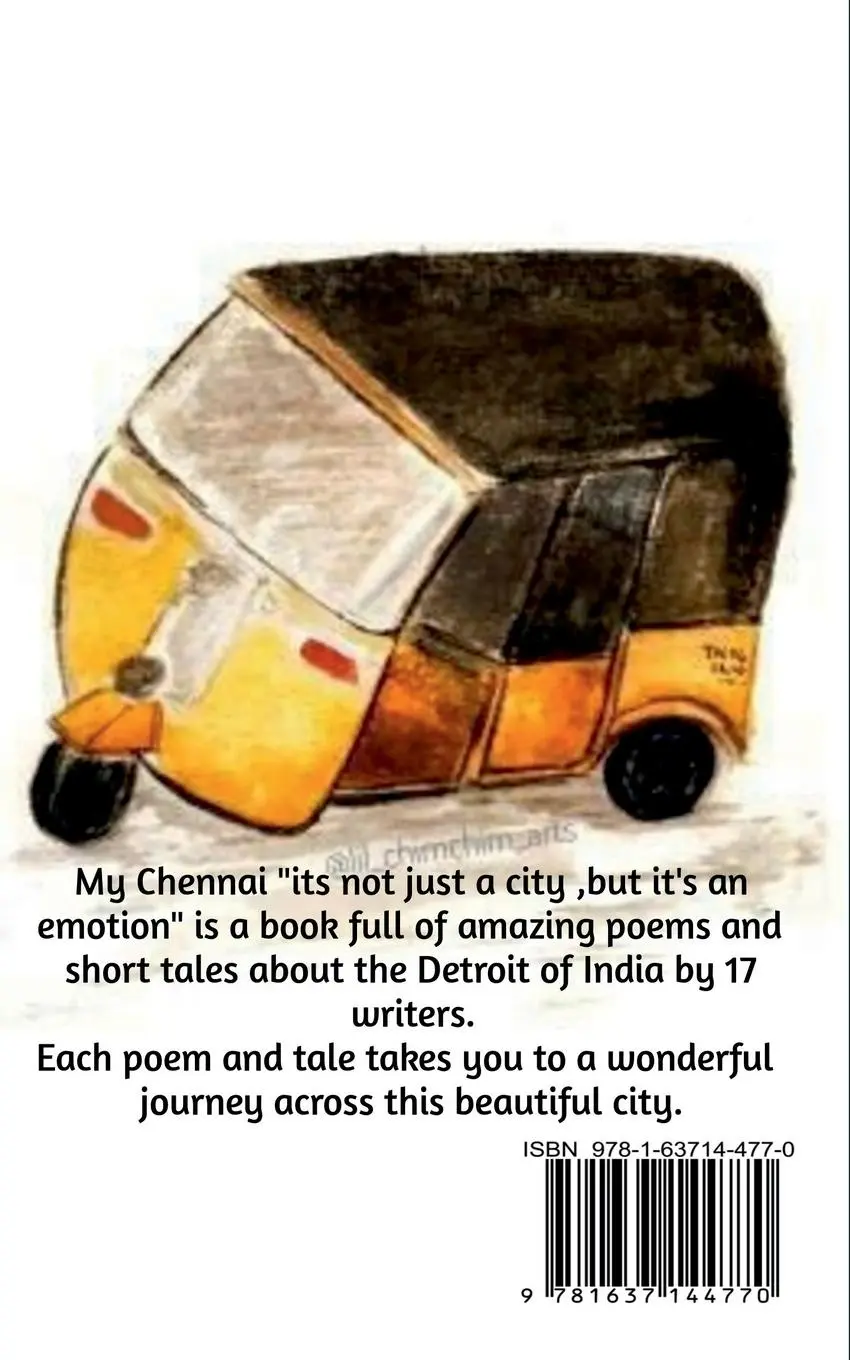 Rückseite: 9781637144770 | MY CHENNAI | Muhamed Farhaan | Taschenbuch | Kartoniert / Broschiert