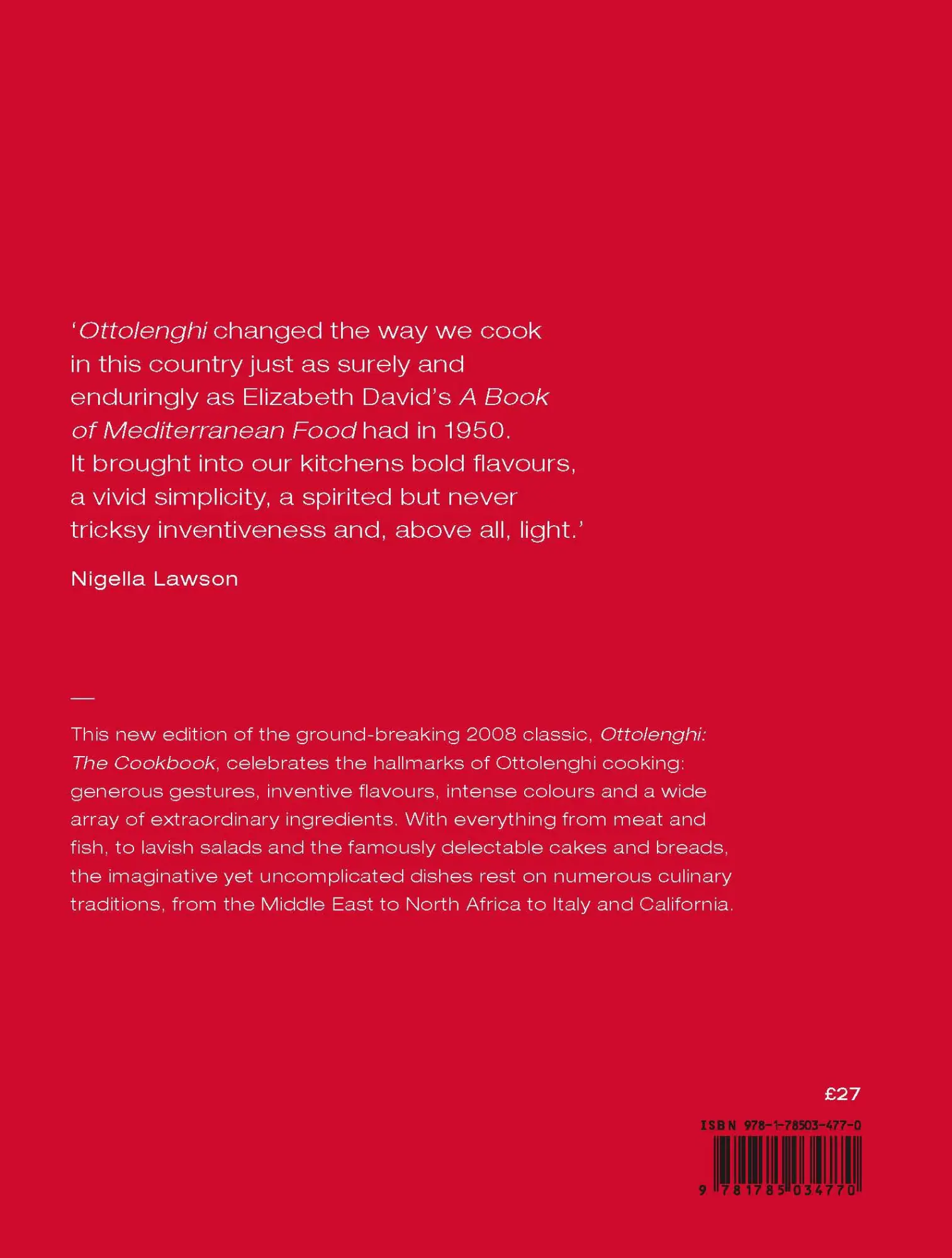 Rückseite: 9781785034770 | The Cookbook | Yotam Ottolenghi (u. a.) | Buch | Gebunden | Englisch