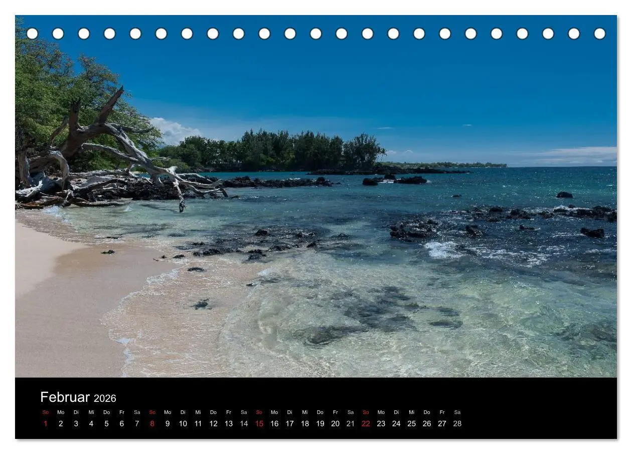 Bild: 9783516164770 | Hawaiianische Träume Big Island (Tischkalender 2026 DIN A5 quer),...