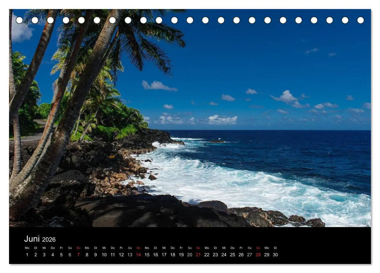 Bild: 9783516164770 | Hawaiianische Träume Big Island (Tischkalender 2026 DIN A5 quer),...