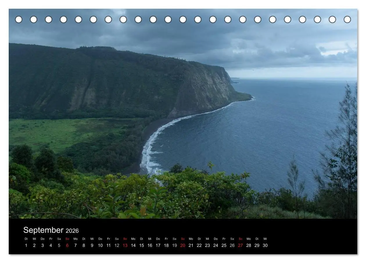 Bild: 9783516164770 | Hawaiianische Träume Big Island (Tischkalender 2026 DIN A5 quer),...