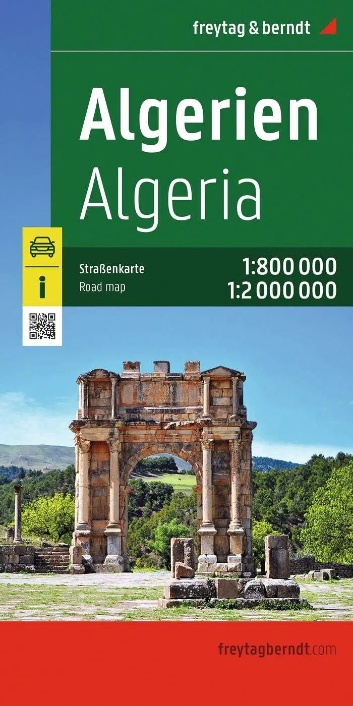Cover: 9783707924770 | Algerien, Straßenkarte 1:800.000 - 1:2.000.000, freytag &amp; berndt