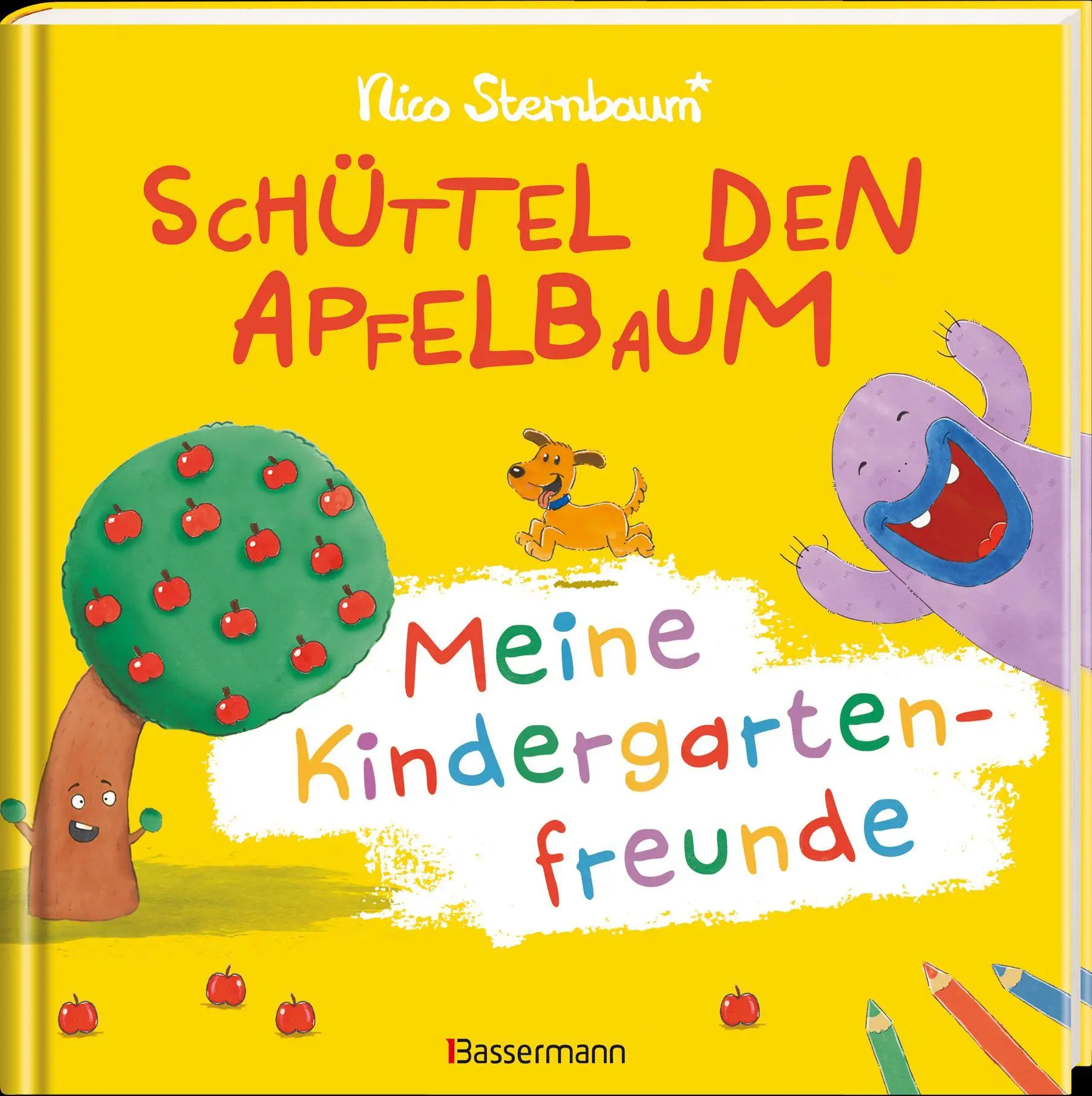 Bild: 9783809444770 | Schüttel den Apfelbaum - Meine Kindergartenfreunde. Eintragbuch für...