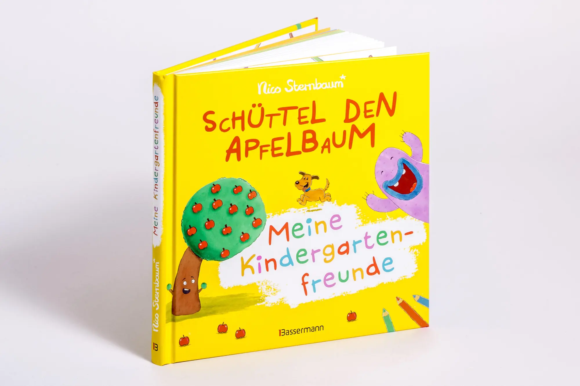 Bild: 9783809444770 | Schüttel den Apfelbaum - Meine Kindergartenfreunde. Eintragbuch für...
