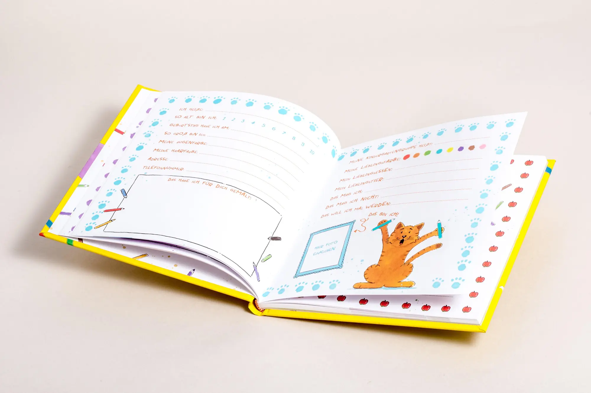 Bild: 9783809444770 | Schüttel den Apfelbaum - Meine Kindergartenfreunde. Eintragbuch für...