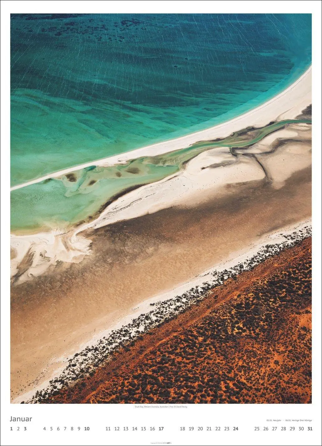 Bild: 9783839904770 | Art of Nature 2027 | David Herzig | Kalender | 14 S. | Deutsch | 2027