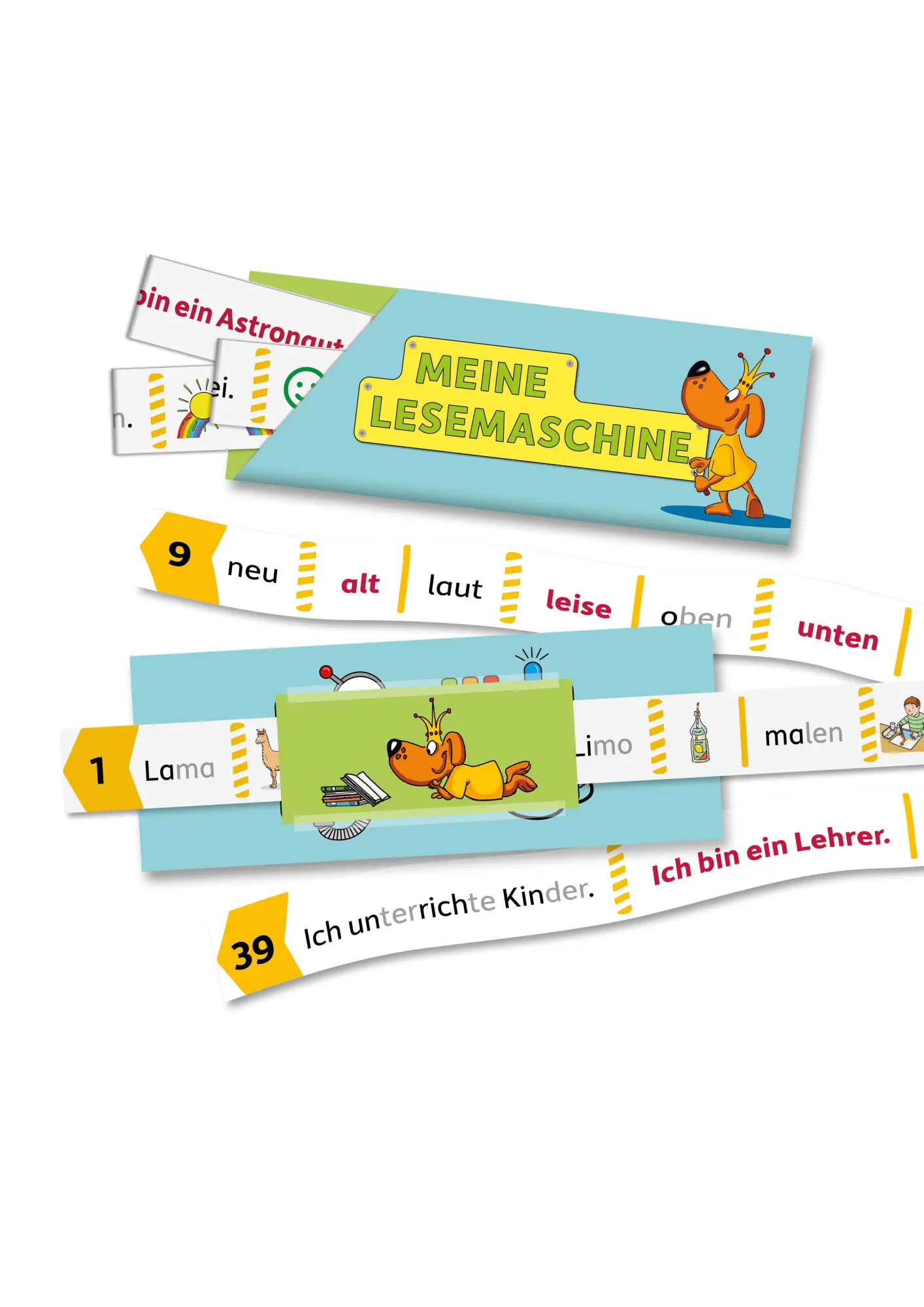 Bild: 9783881004770 | Meine Übungsstreifen Lesen lernen - 1. Klasse: Wörter und Sätze | 2026