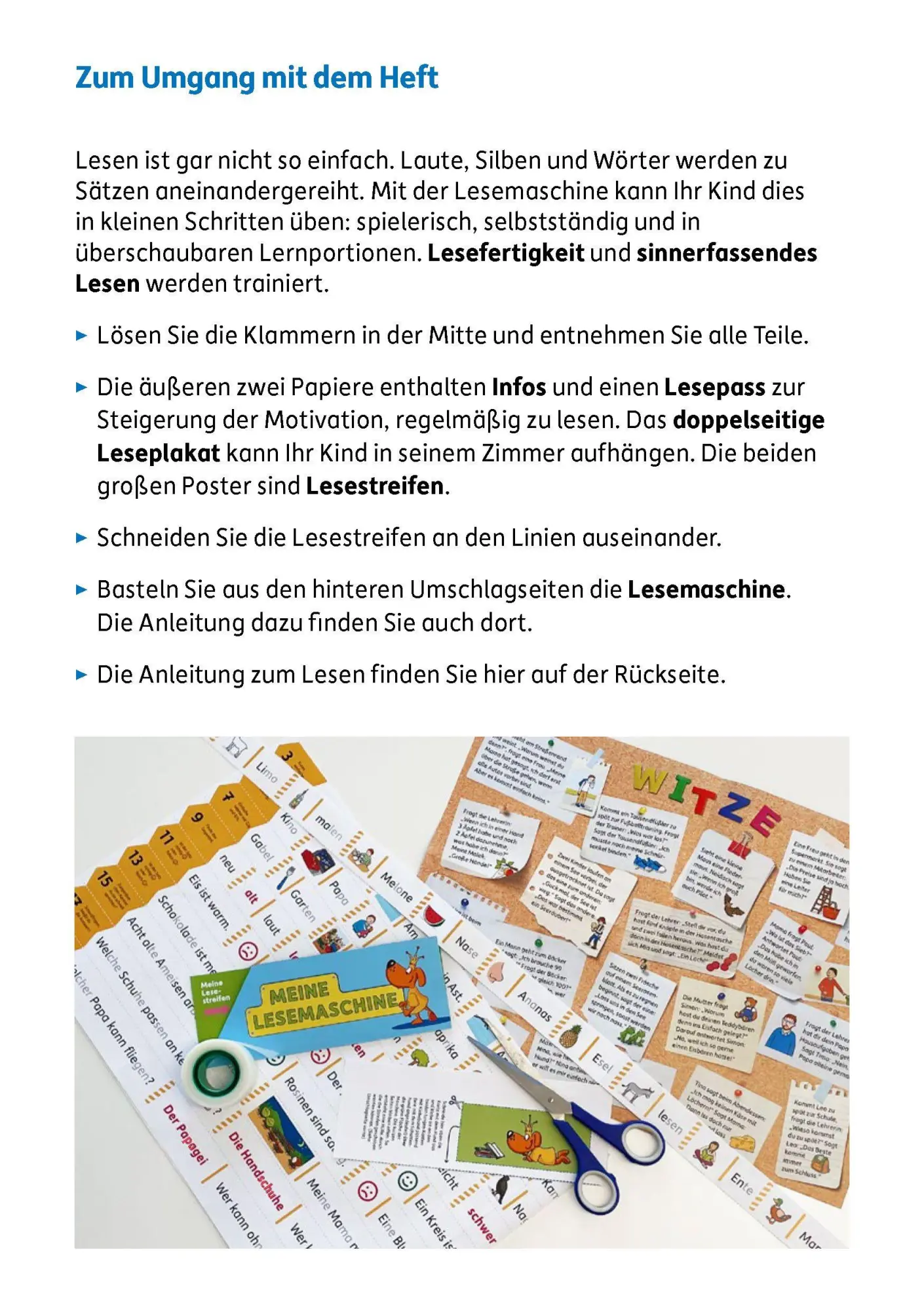 Bild: 9783881004770 | Meine Übungsstreifen Lesen lernen - 1. Klasse: Wörter und Sätze | 2026