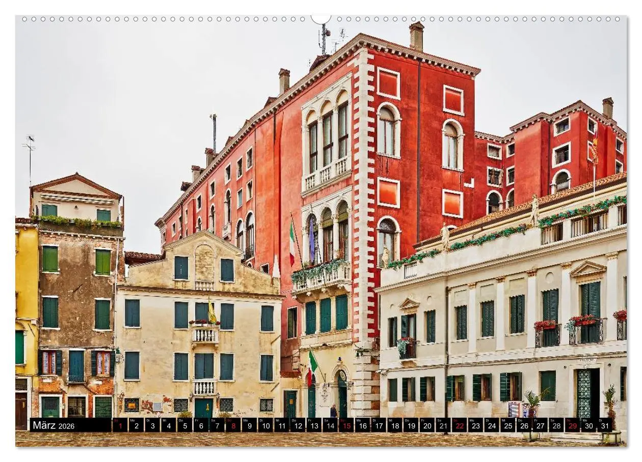 Bild: 9783516084870 | Besuch in Venedig (hochwertiger Premium Wandkalender 2026 DIN A2...