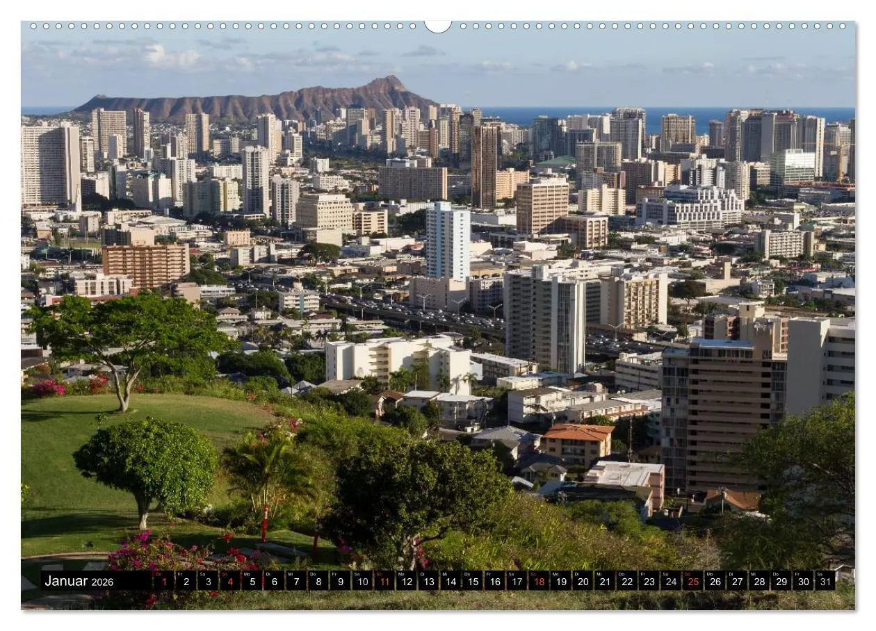 Bild: 9783516154870 | Hawai'i - Teil 2 (Wandkalender 2026 DIN A2 quer), CALVENDO...