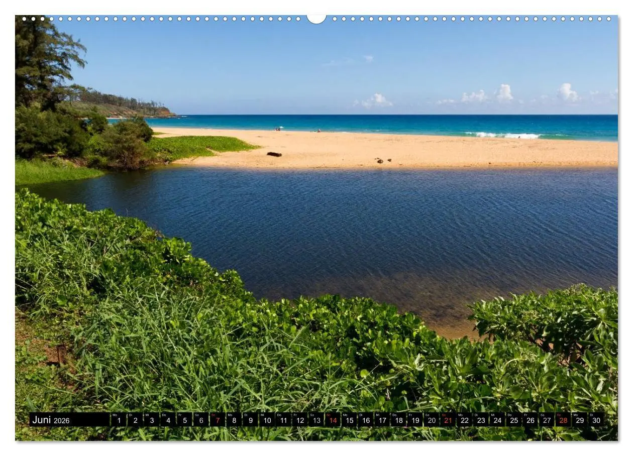 Bild: 9783516154870 | Hawai'i - Teil 2 (Wandkalender 2026 DIN A2 quer), CALVENDO...