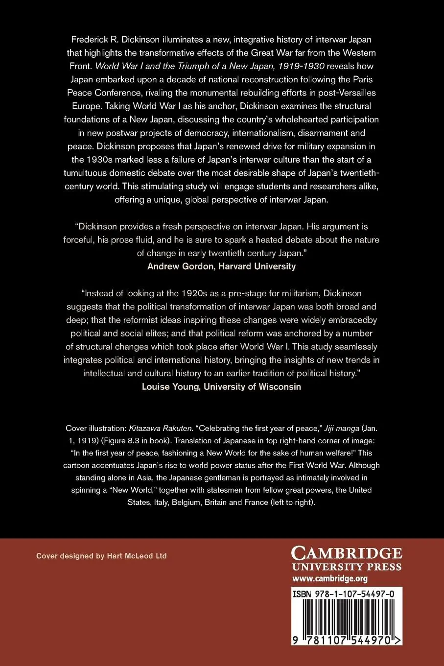 Rückseite: 9781107544970 | World War I and the Triumph of a New Japan, 1919-1930 | Dickinson