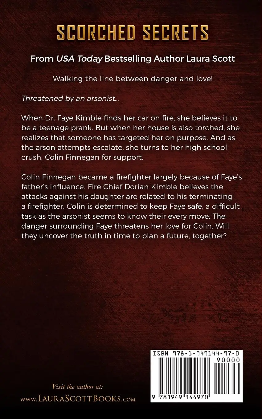 Rückseite: 9781949144970 | Scorched Secrets | Laura Scott | Taschenbuch | Englisch | 2023