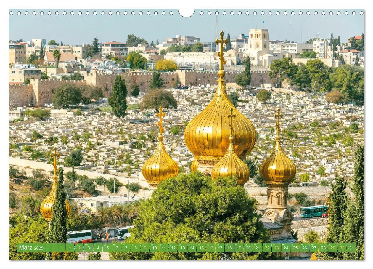 Bild: 9783383874970 | Zwischen Tradition und Moderne: Israel (Wandkalender 2025 DIN A3...