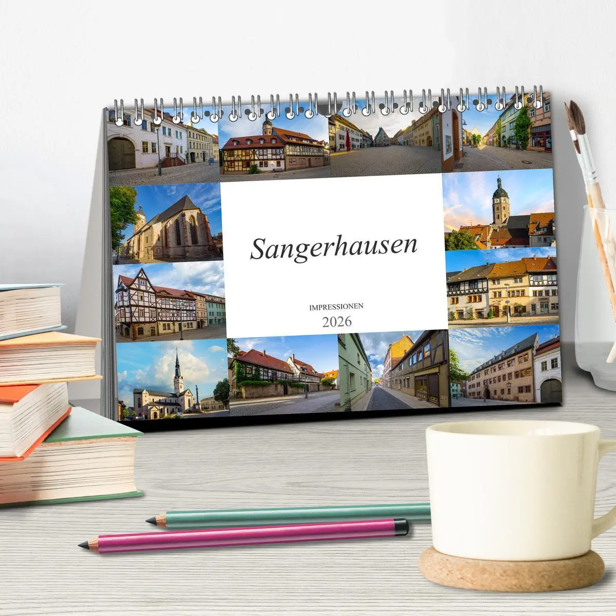 Bild: 9783457814970 | Sangerhausen Impressionen (Tischkalender 2026 DIN A5 quer),...