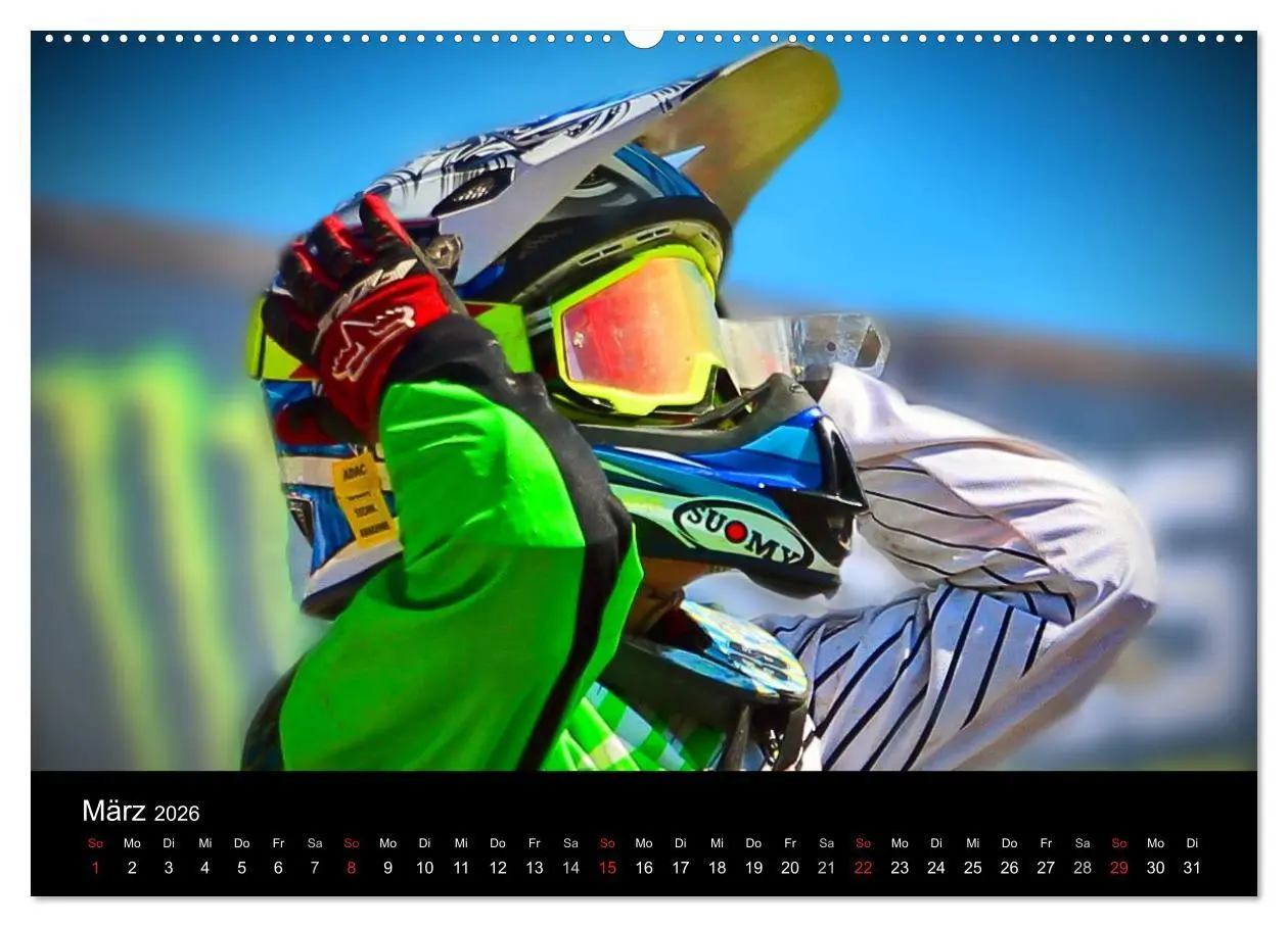 Bild: 9783457984970 | Motocross Kalender - Emotionen auf 2 Rädern (hochwertiger Premium...