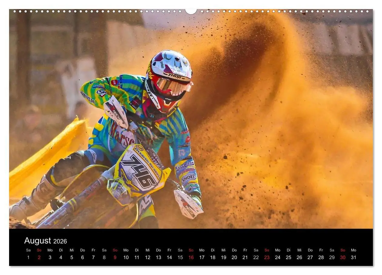Bild: 9783457984970 | Motocross Kalender - Emotionen auf 2 Rädern (hochwertiger Premium...