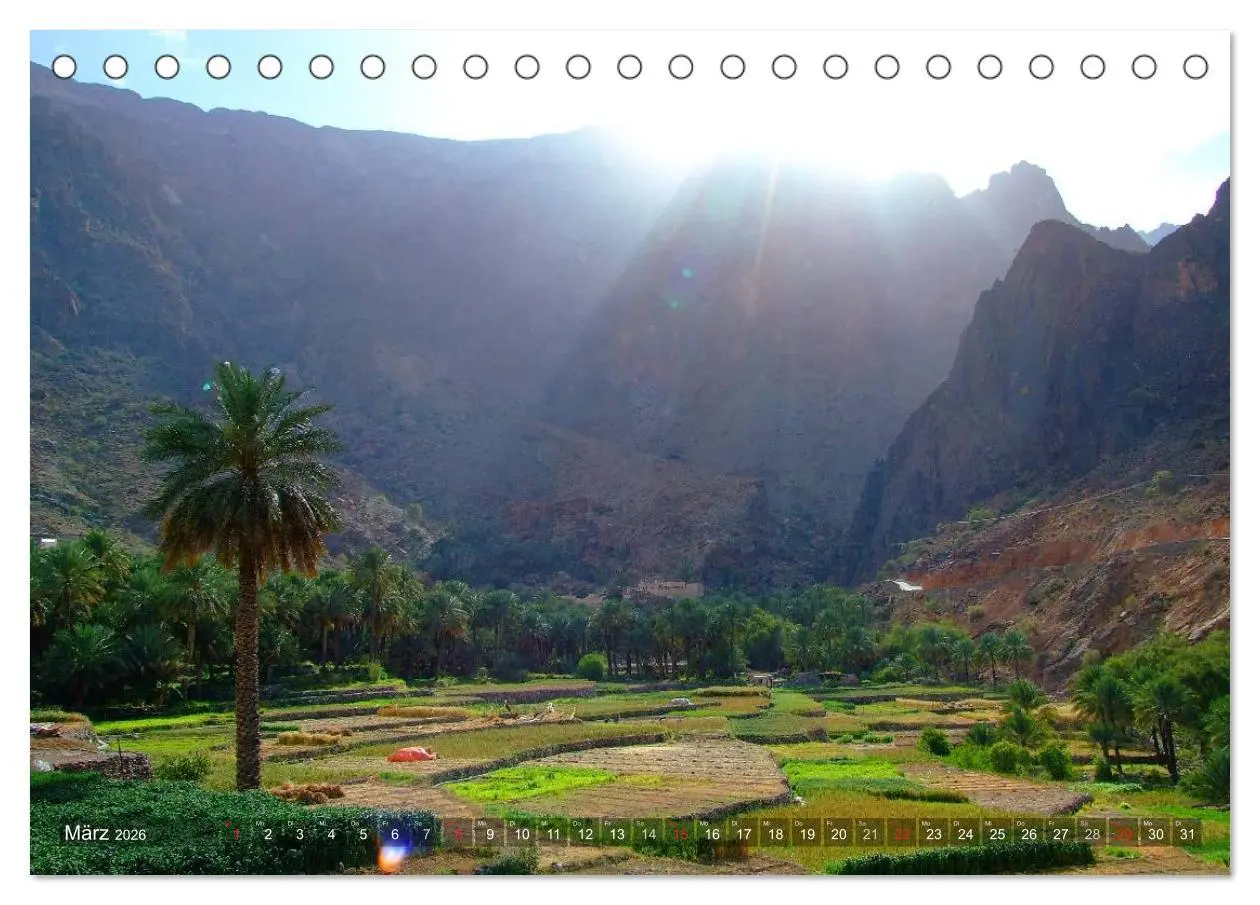 Bild: 9783516214970 | Oman - Eine Bilder-Reise (Tischkalender 2026 DIN A5 quer), CALVENDO...