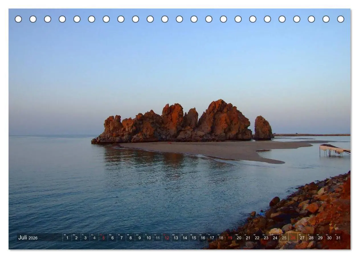 Bild: 9783516214970 | Oman - Eine Bilder-Reise (Tischkalender 2026 DIN A5 quer), CALVENDO...