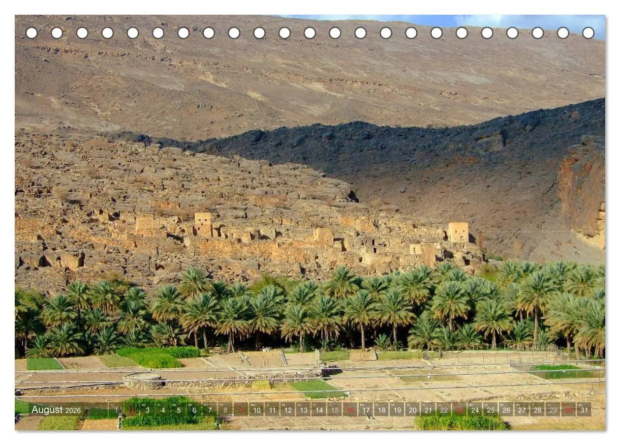 Bild: 9783516214970 | Oman - Eine Bilder-Reise (Tischkalender 2026 DIN A5 quer), CALVENDO...