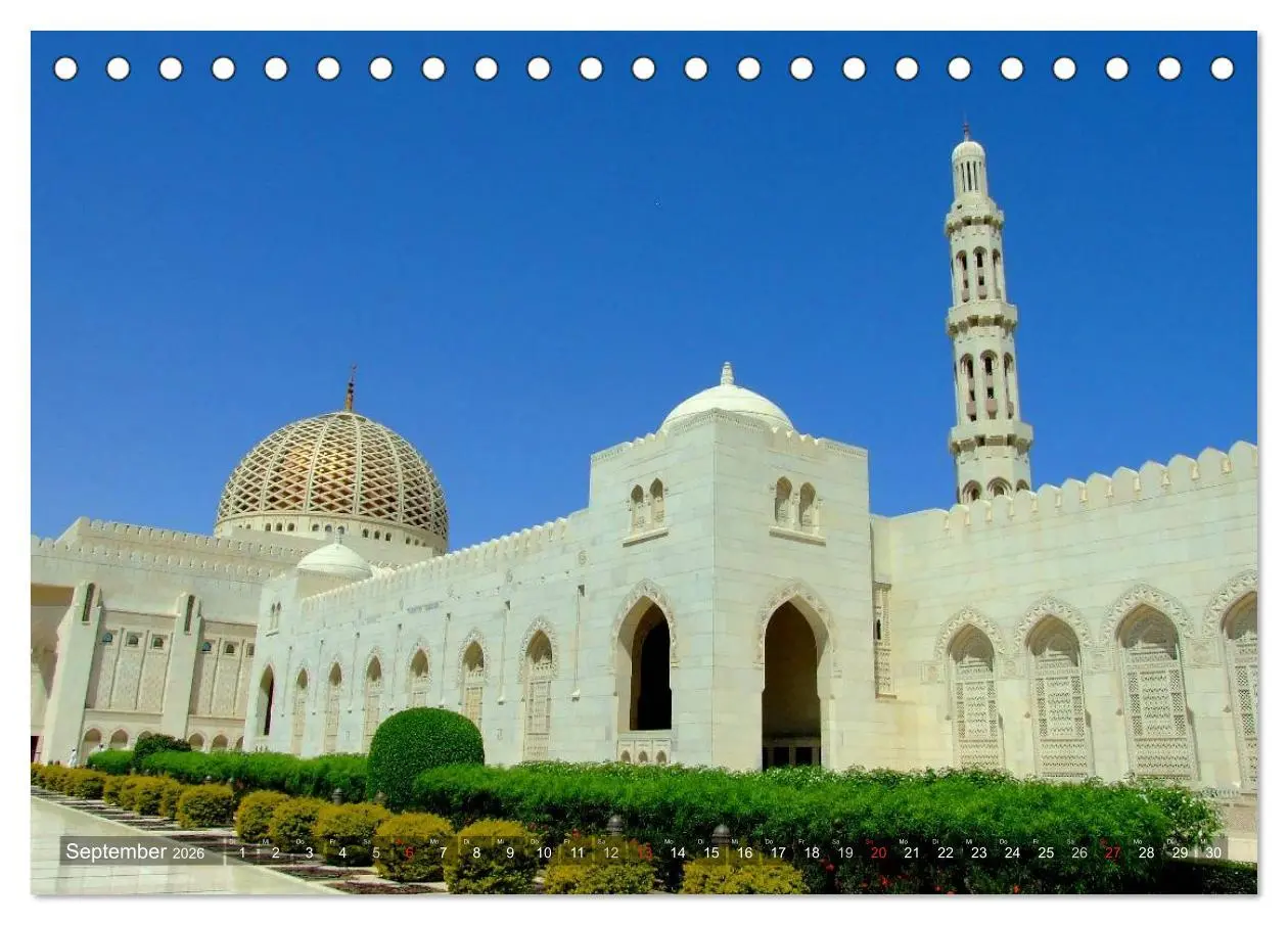 Bild: 9783516214970 | Oman - Eine Bilder-Reise (Tischkalender 2026 DIN A5 quer), CALVENDO...