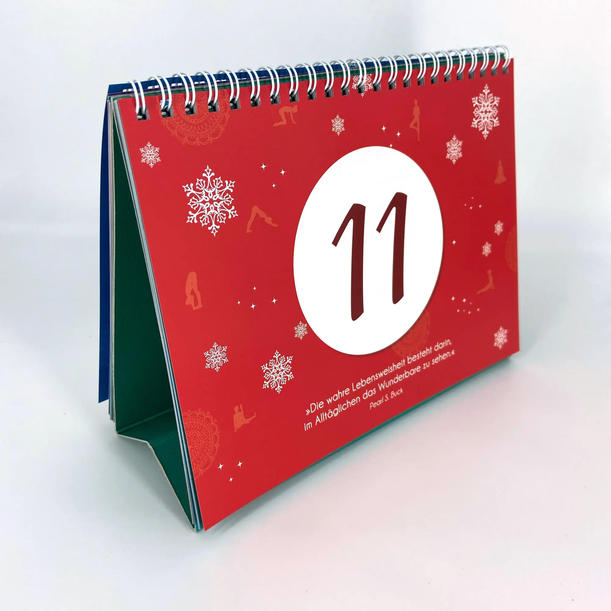 Bild: 9783742314970 | Mit Yoga durch den Advent | Katharina Brinkmann | Kalender | 26 S.