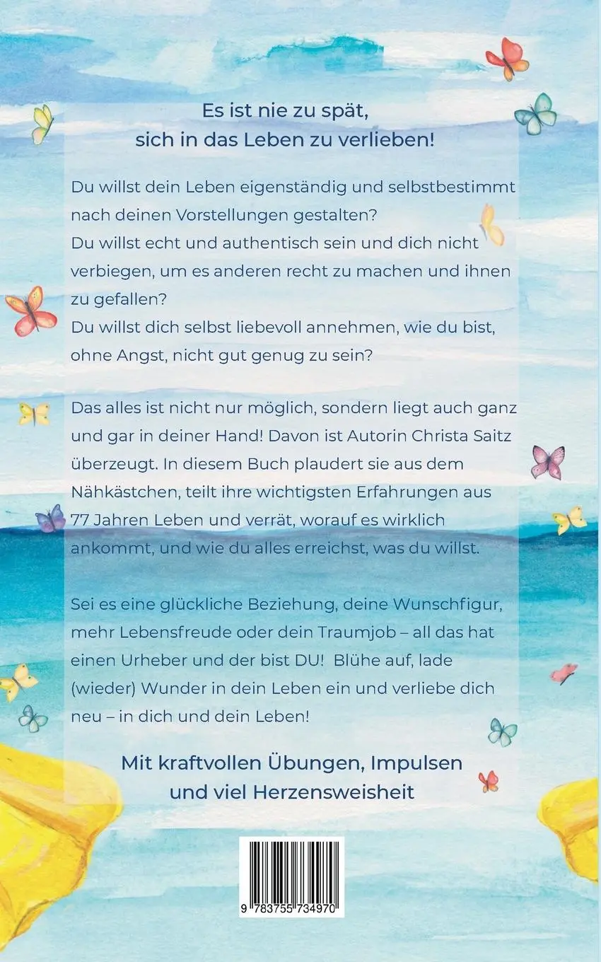Rückseite: 9783755734970 | Leben, Lieben, Lachen - endlich weiß ich wie! | Christa Saitz | Buch
