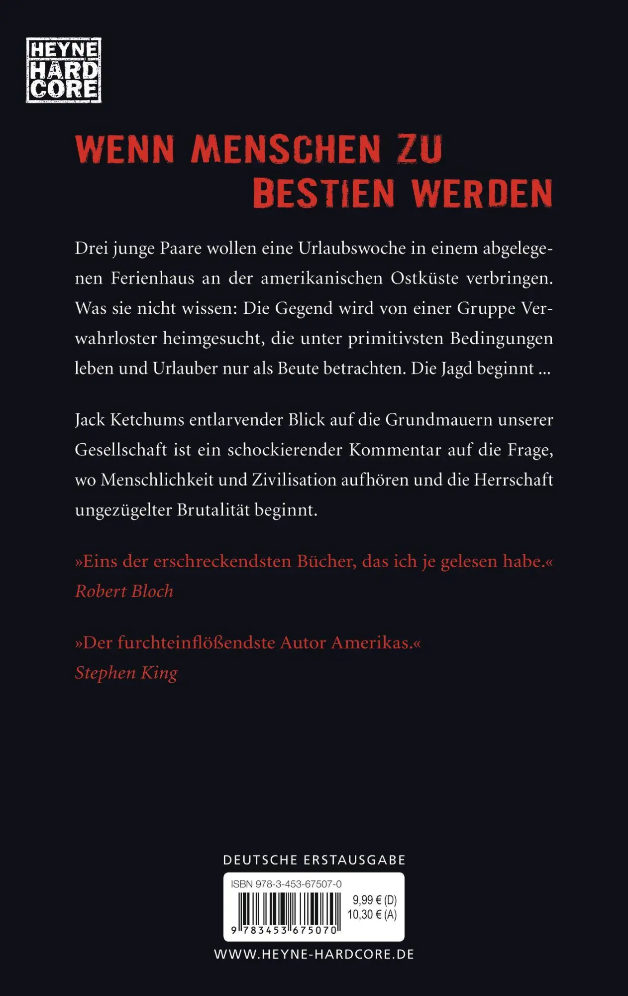 Bild: 9783453675070 | Beutezeit | Jack Ketchum | Taschenbuch | 288 S. | Deutsch | 2007