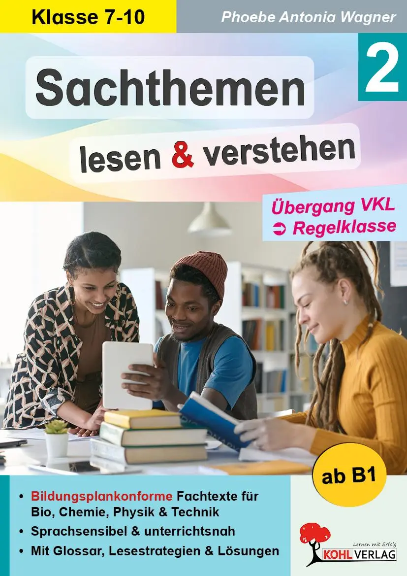 Cover: 9783692575070 | Sachthemen lesen und verstehen / Band 2: Übergang VKL zur Regelklasse