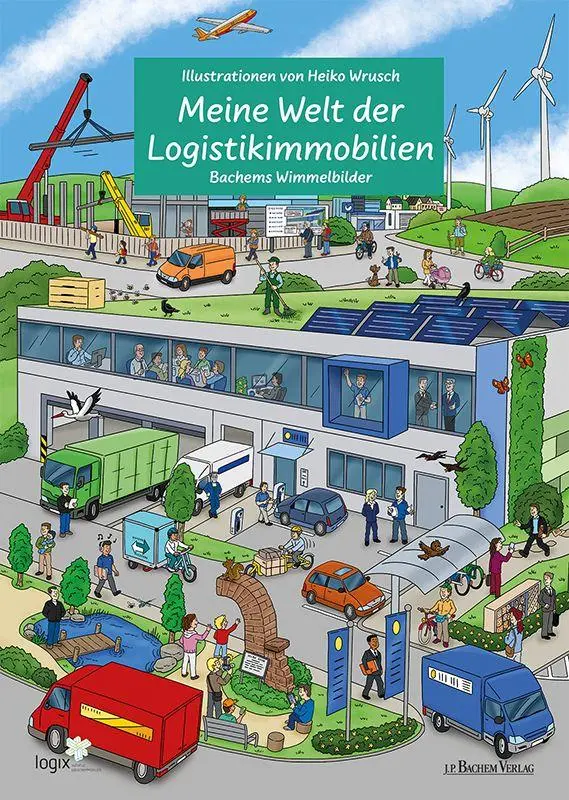Cover: 9783761635070 | Meine Welt der Logistikimmobilien - Wimmelbilderbuch | Buch | 16 S.