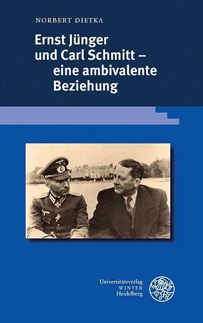 Cover: 9783825395070 | Ernst Jünger und Carl Schmitt - eine ambivalente Beziehung | Dietka
