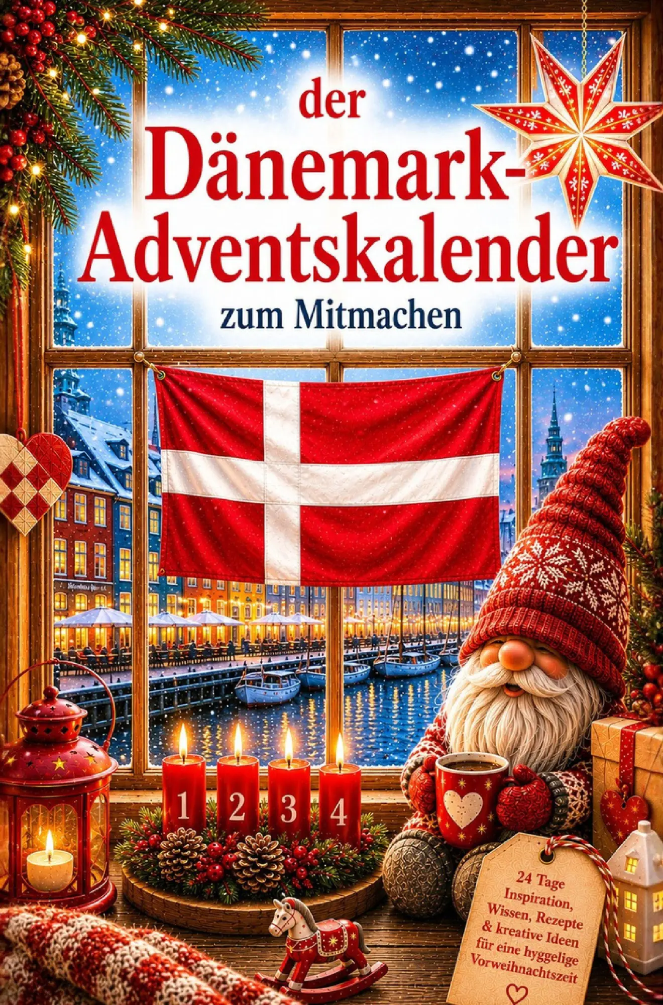 Cover: 9783912345070 | Der Dänemark-Adventskalender zum Mitmachen: 24 Türchen zum Backen,...