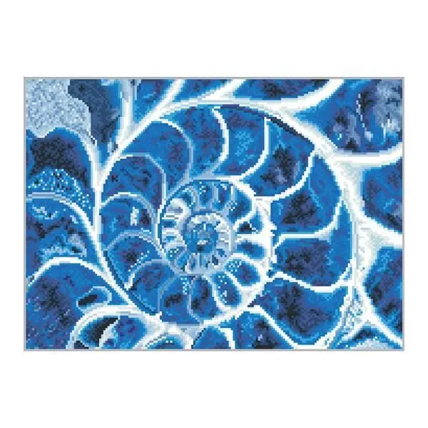 Bild: 4895225915170 | Diamond Dotz Blaue Nautilus | 2591517 | Deutsch | 2024 | DIAMOND DOTZ