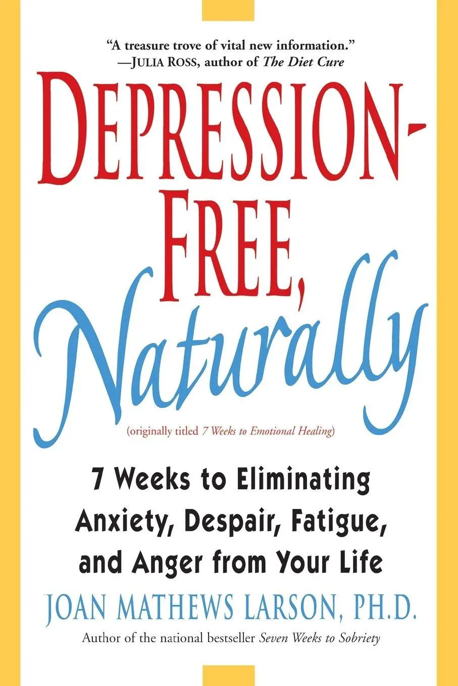 Cover: 9780345435170 | Depression-Free, Naturally | Joan Mathews Larson | Taschenbuch | 2001