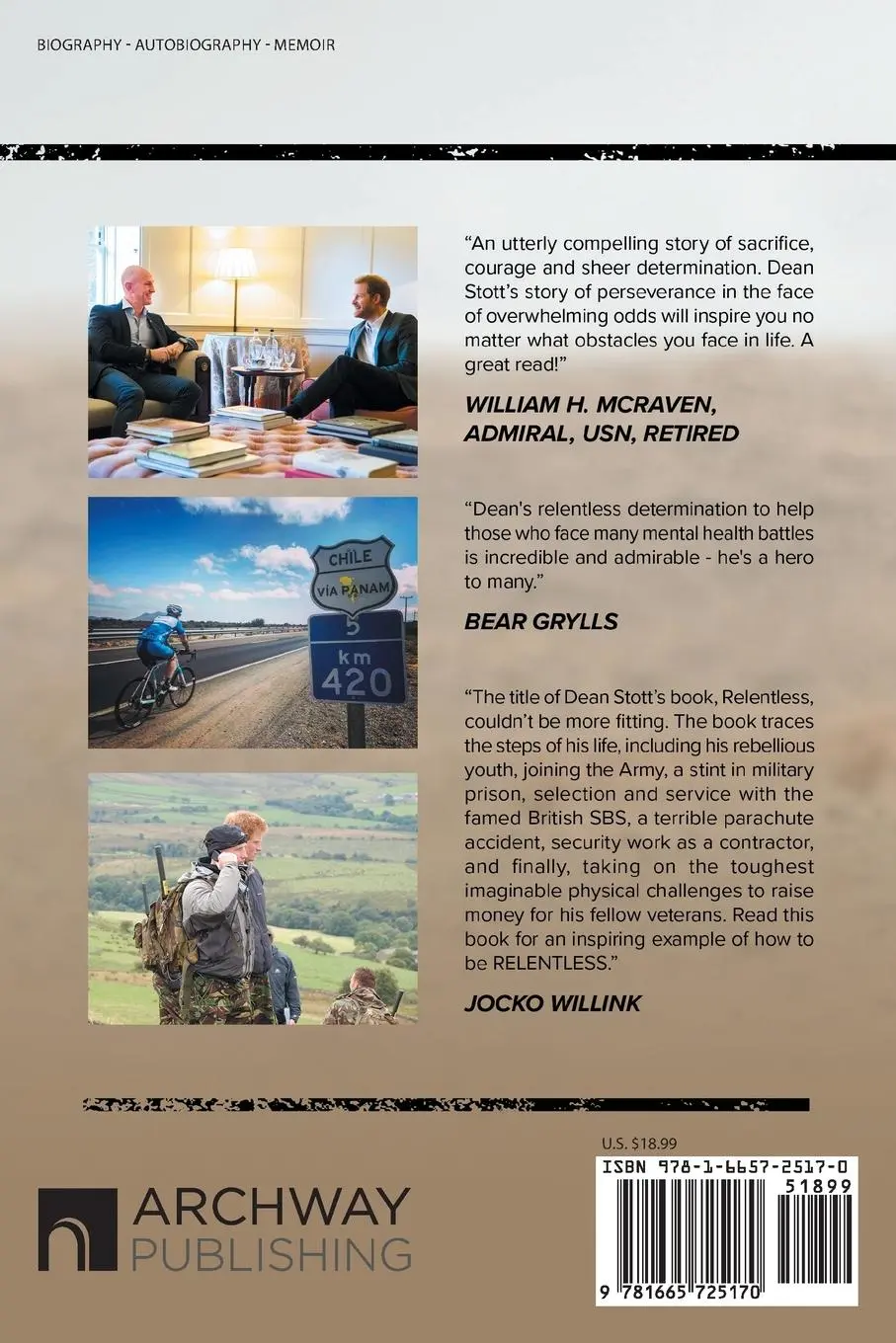 Rückseite: 9781665725170 | Relentless | Dean Stott | Taschenbuch | Englisch | 2022