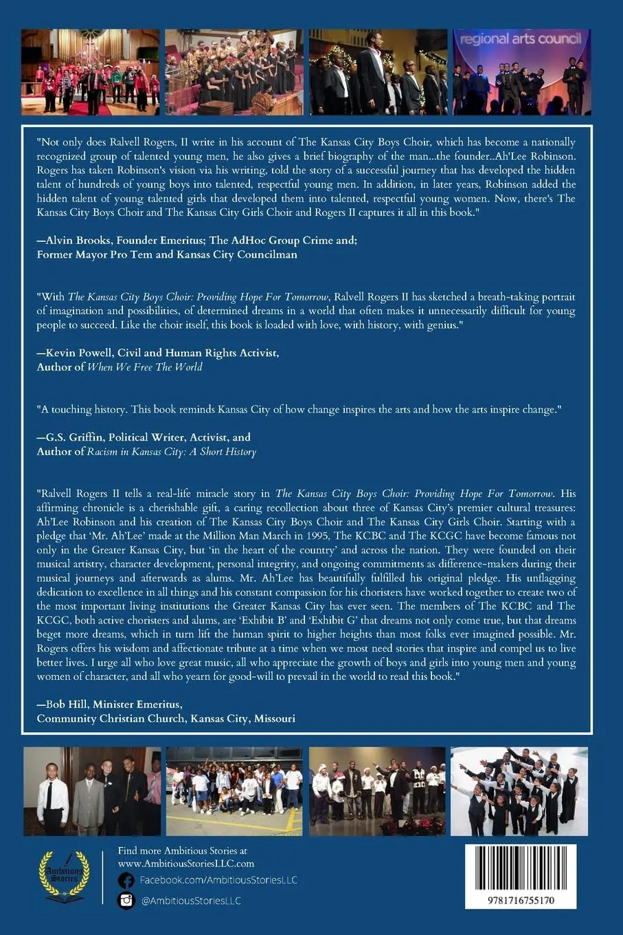 Rückseite: 9781716755170 | (Print) The Kansas City Boys Choir | Providing Hope For Tomorrow | II
