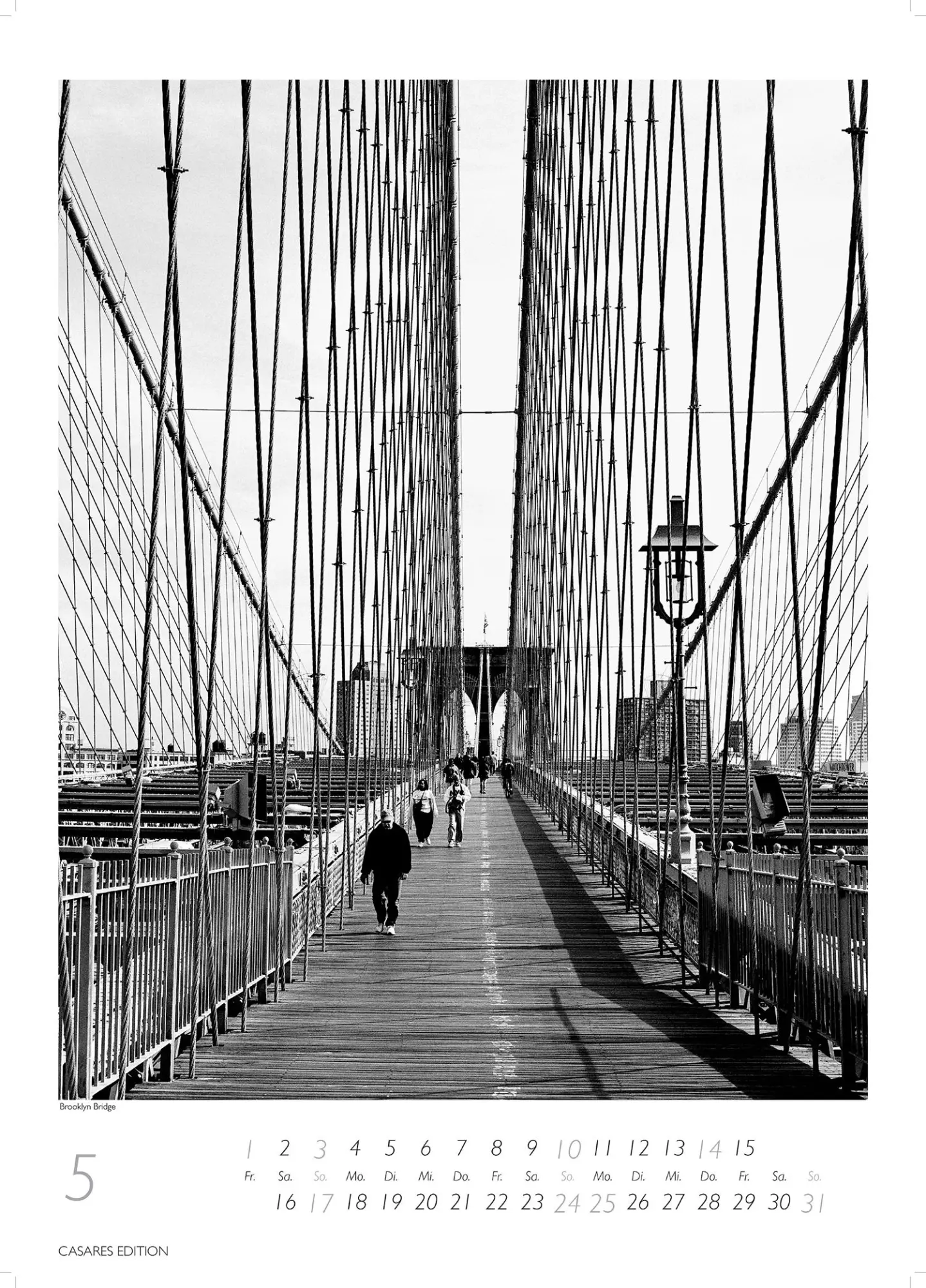 Bild: 9781835245170 | New York schwarz-weiss 2026 L 59x42cm | H. W. Schawe | Kalender | 2026