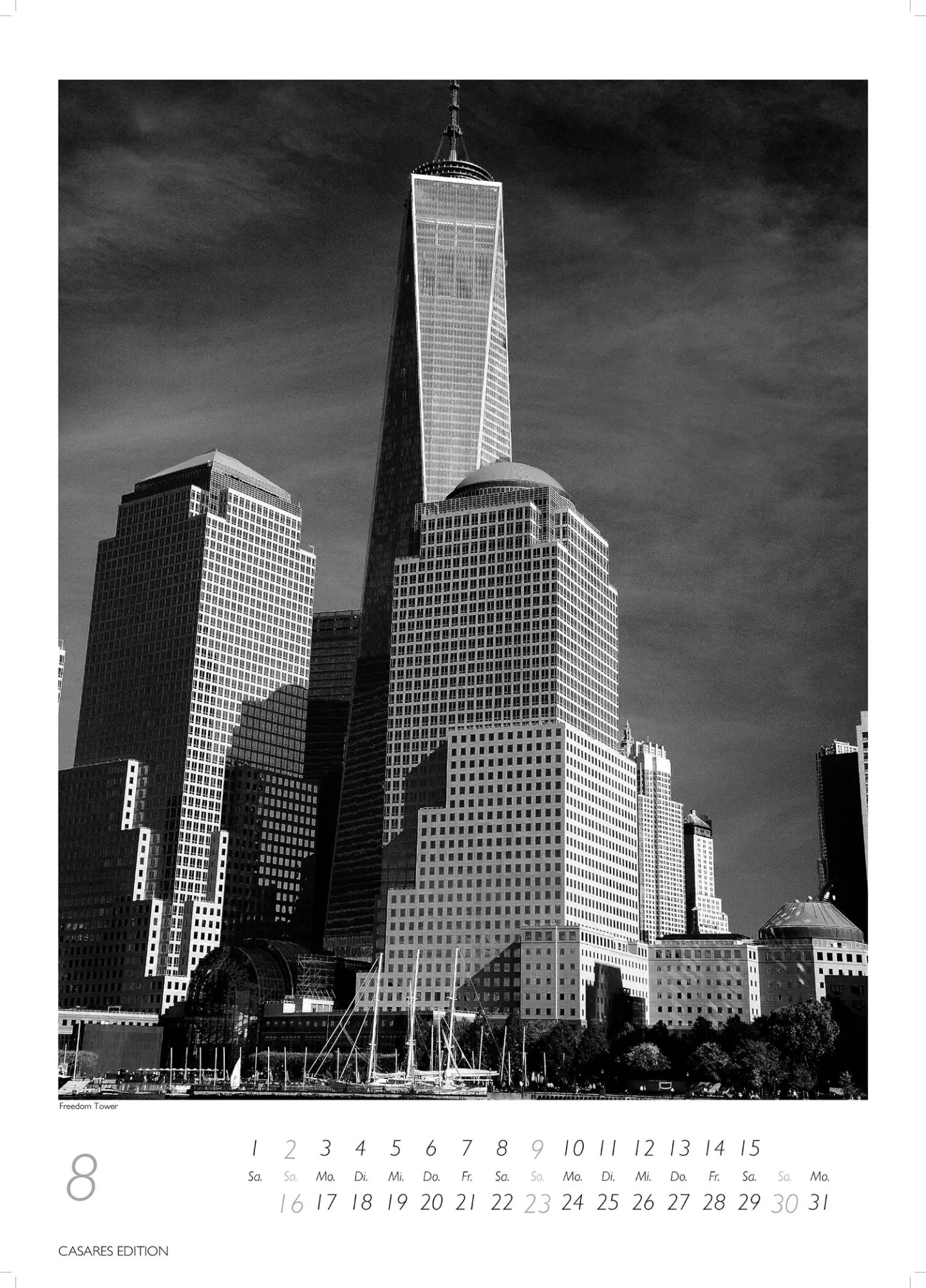Bild: 9781835245170 | New York schwarz-weiss 2026 L 59x42cm | H. W. Schawe | Kalender | 2026