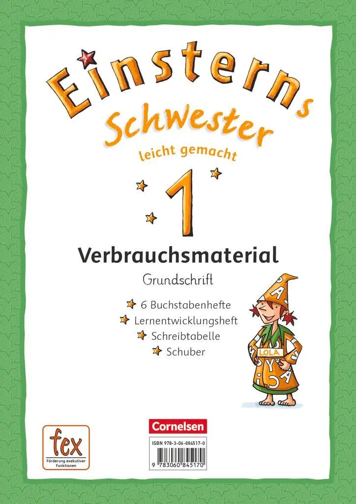 Cover: 9783060845170 | Einsterns Schwester 1. Schuljahr - Erstlesen - Leicht gemacht | Buch